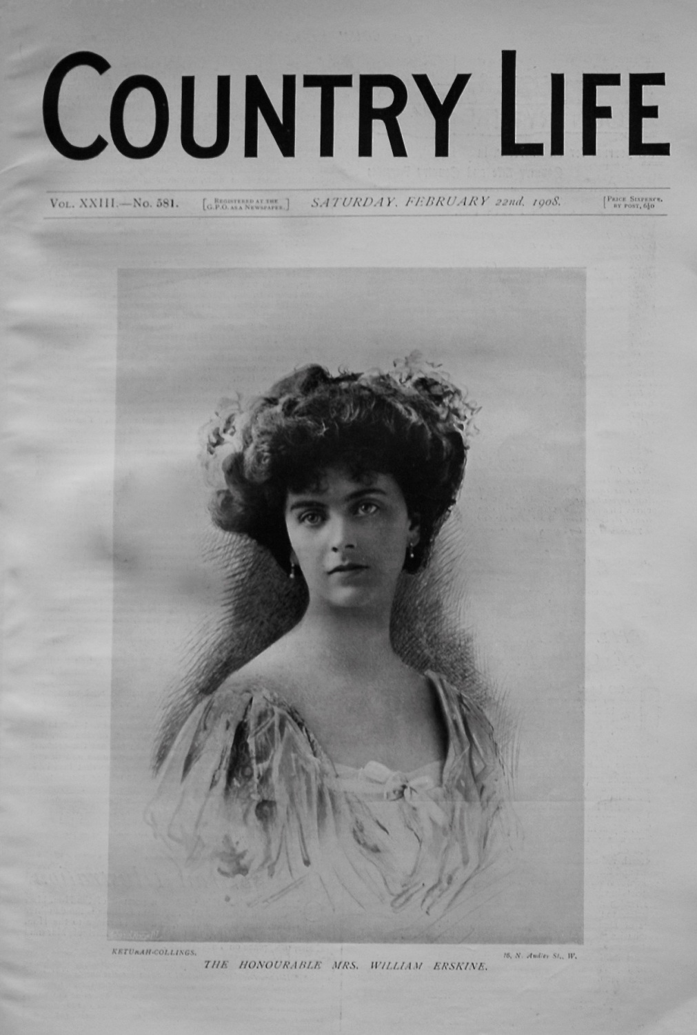 Country Life. February 22nd, 1908.