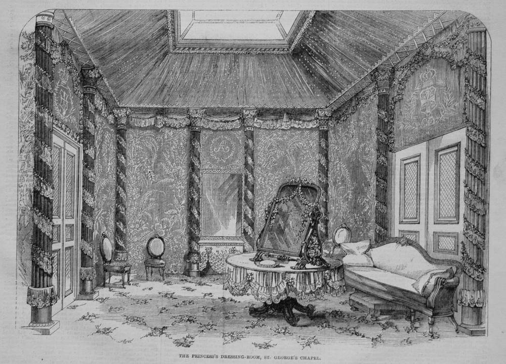 The Princess's Dressing-Room, St. George's Chapel. 1863
