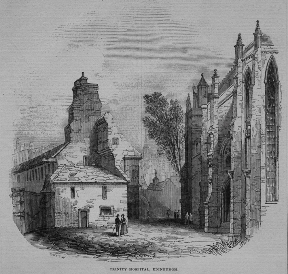 Trinity Hospital, Edinburgh. 1845