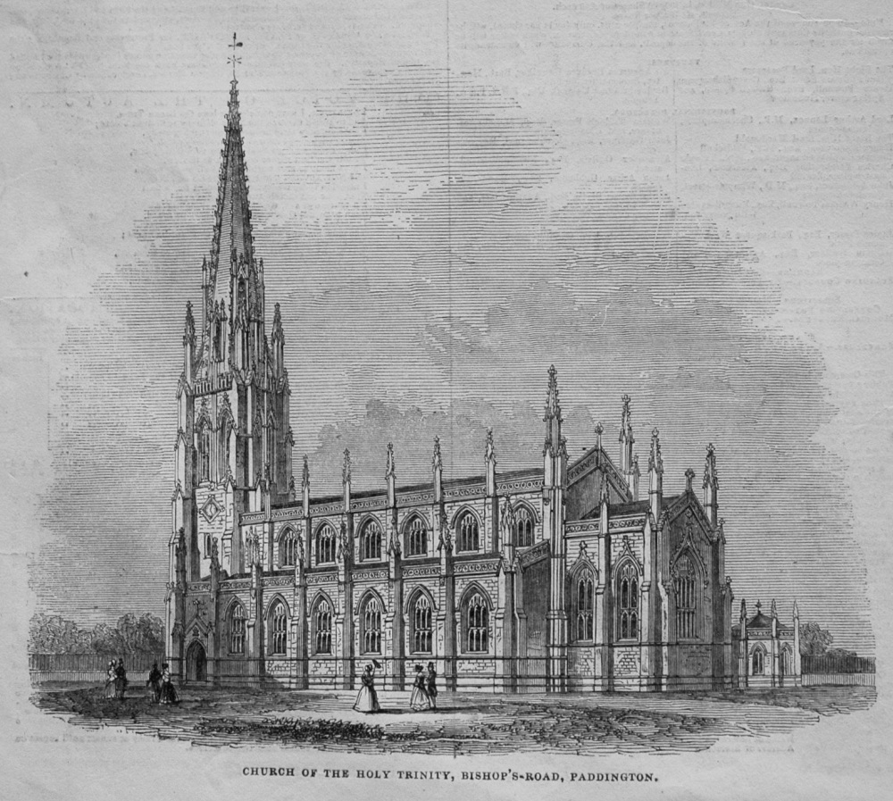Church of the Holy Trinity, Bishop's-Road, Paddington. 1845