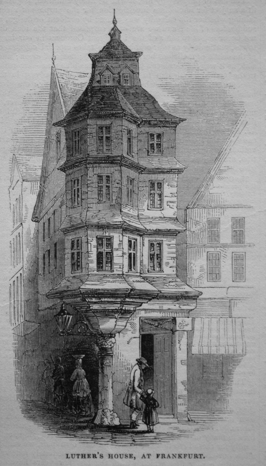 Luther's House, Frankfurt. 1845