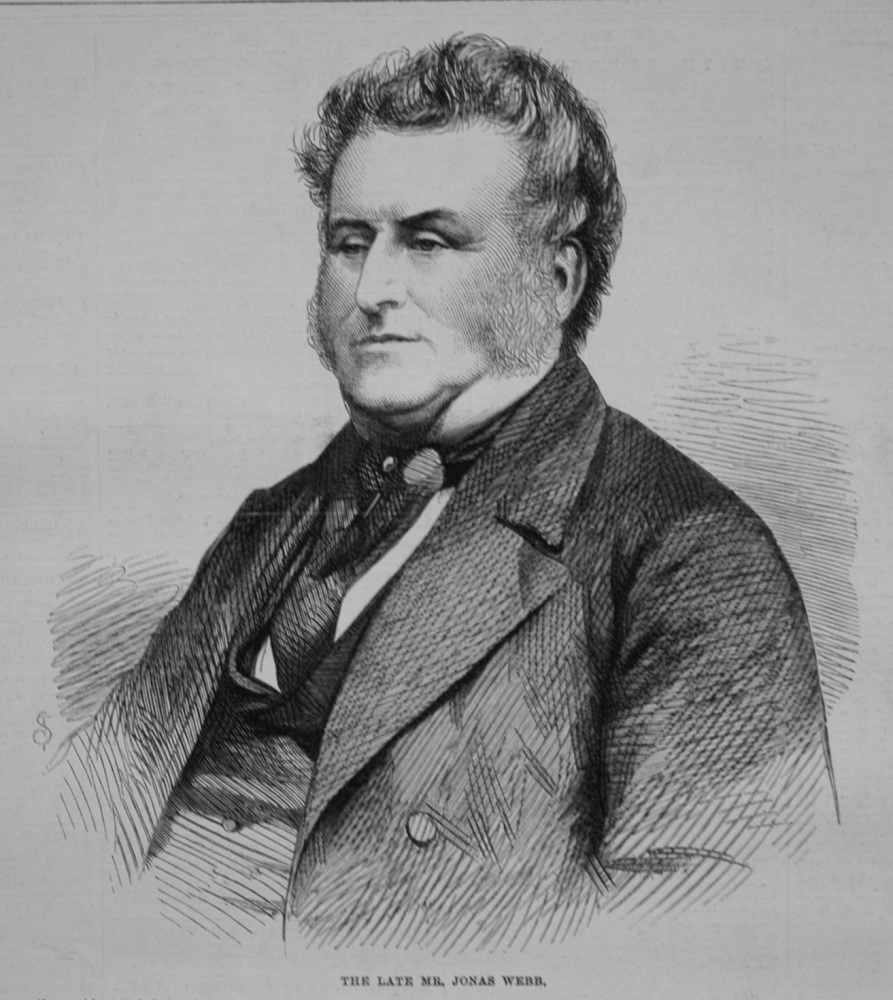 The Late Mr. Jonas Webb. 1862