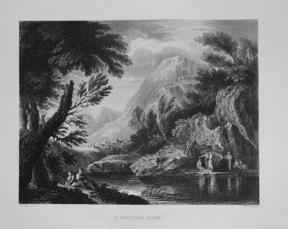 A Mountain Scene. 1849