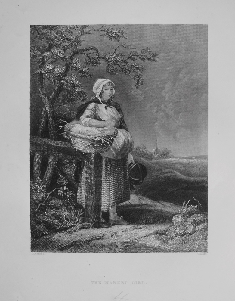 The Market Girl. 1849