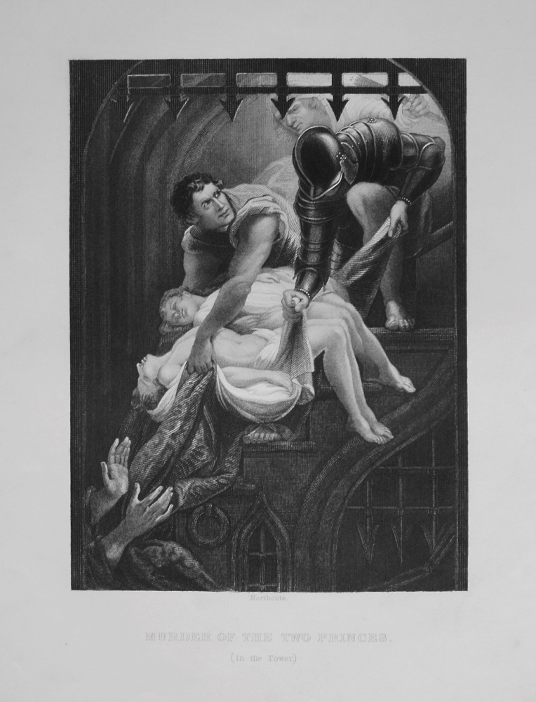 Murder of the Two Princes. (In the Tower.) 1849