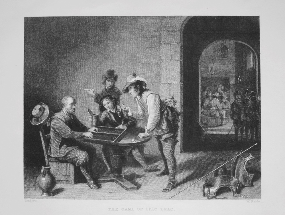 The Game of Tric Trac. 1849