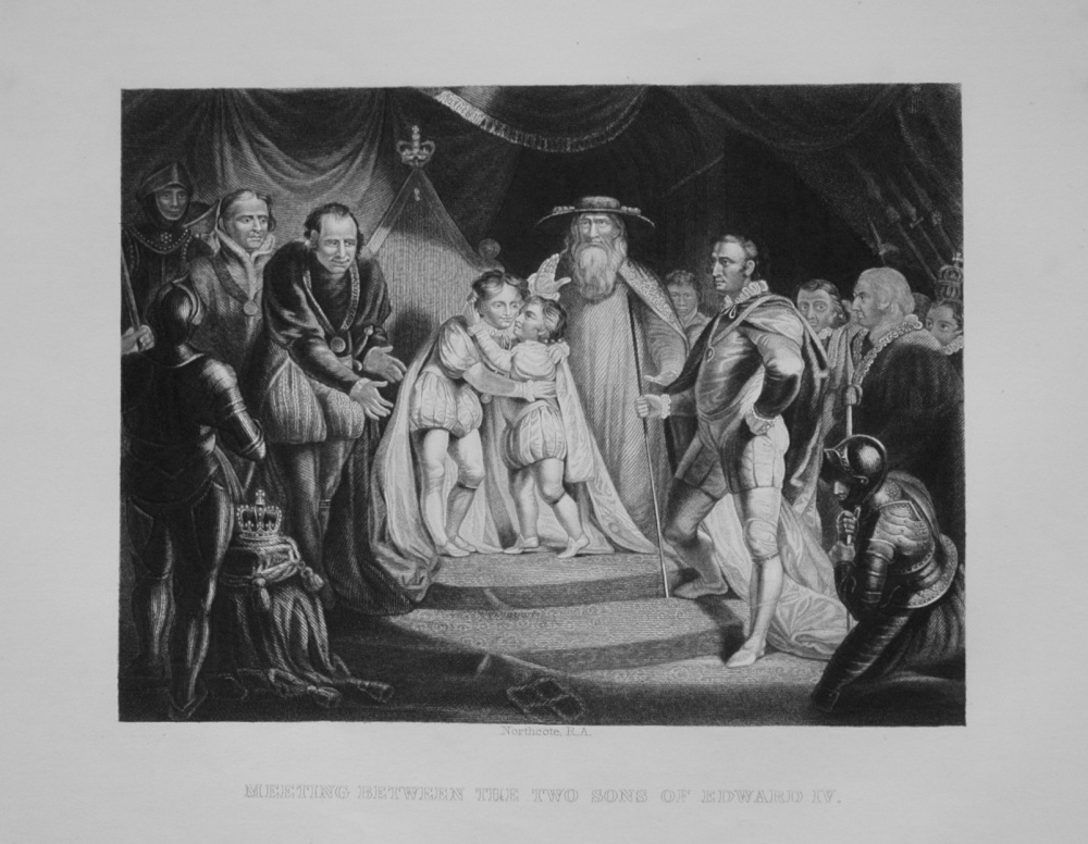 Meeting Between The Two Sons of Edward IV. 1849
