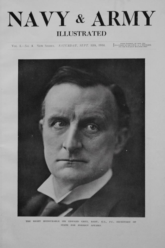 Navy & Army Illustrated. September 12th, 1914.