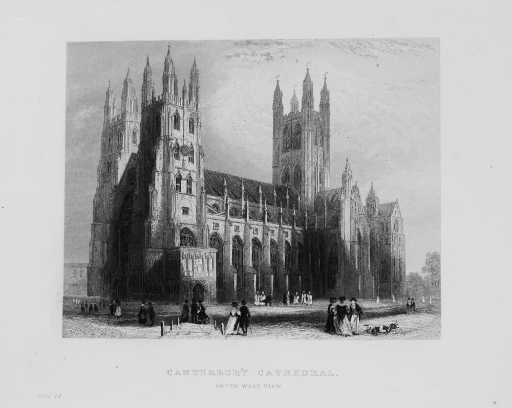 Canterbury Cathedral (South West View)