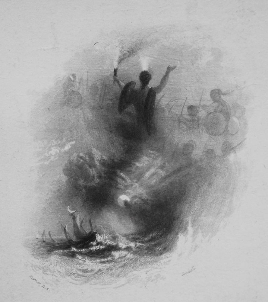 A Tempest. Voyage of Columbus. 1833