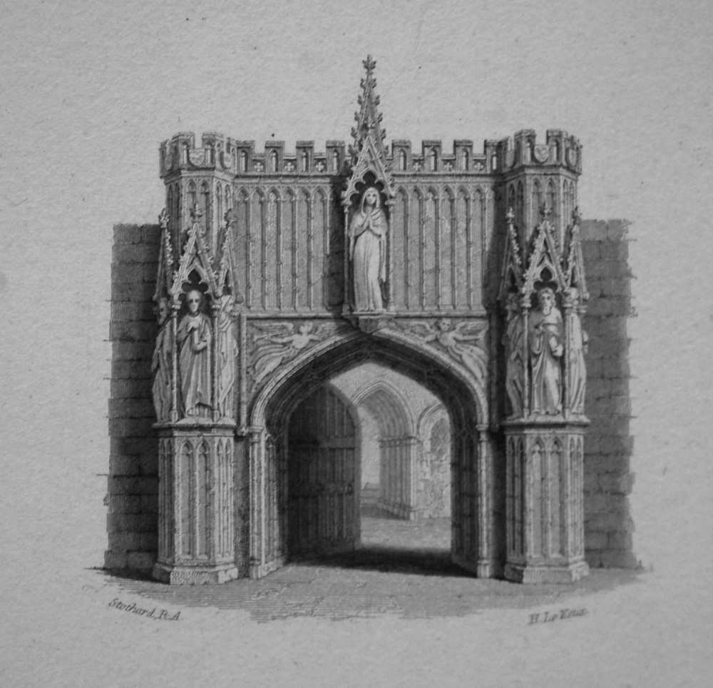 A Convent-Gate. 1833.