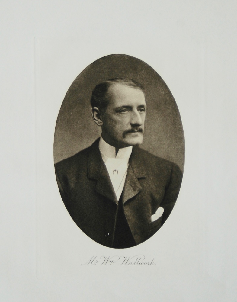Mr. William Wallwork. 1912