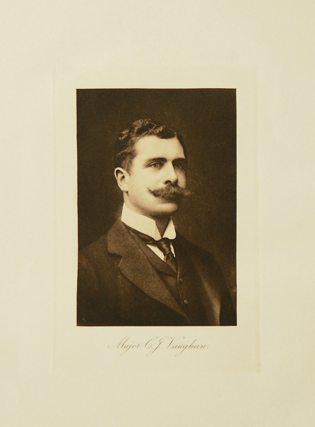 Major Charles J. Vaughan. 1912