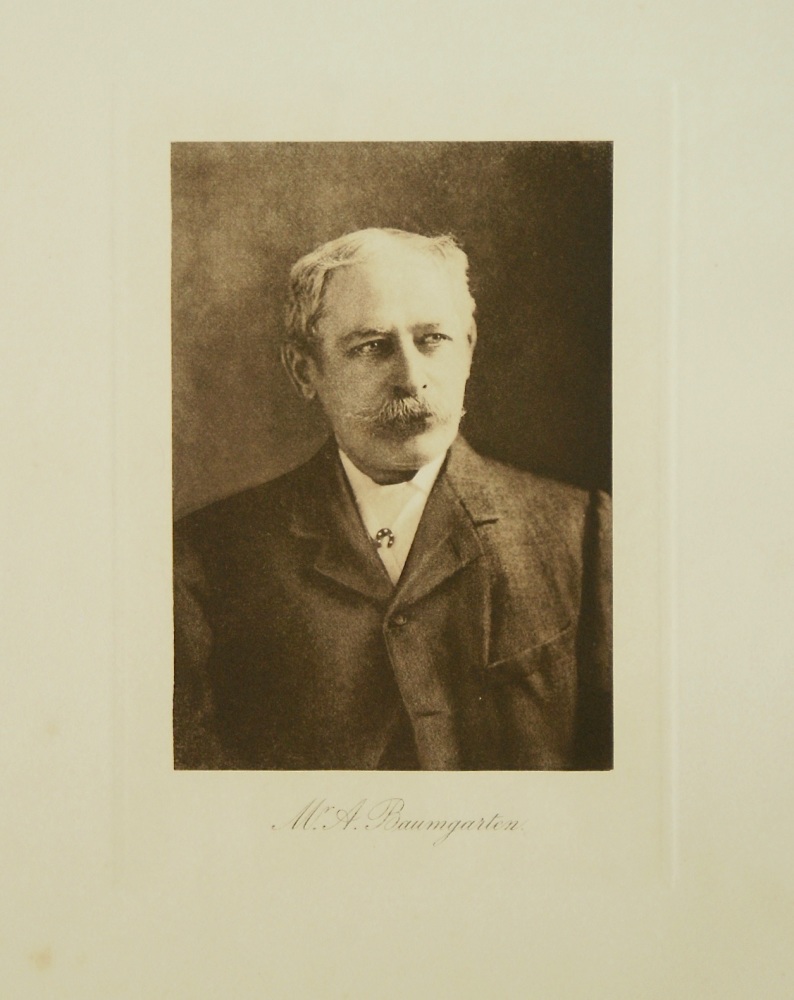 Mr. A. Baumgarten. 1912