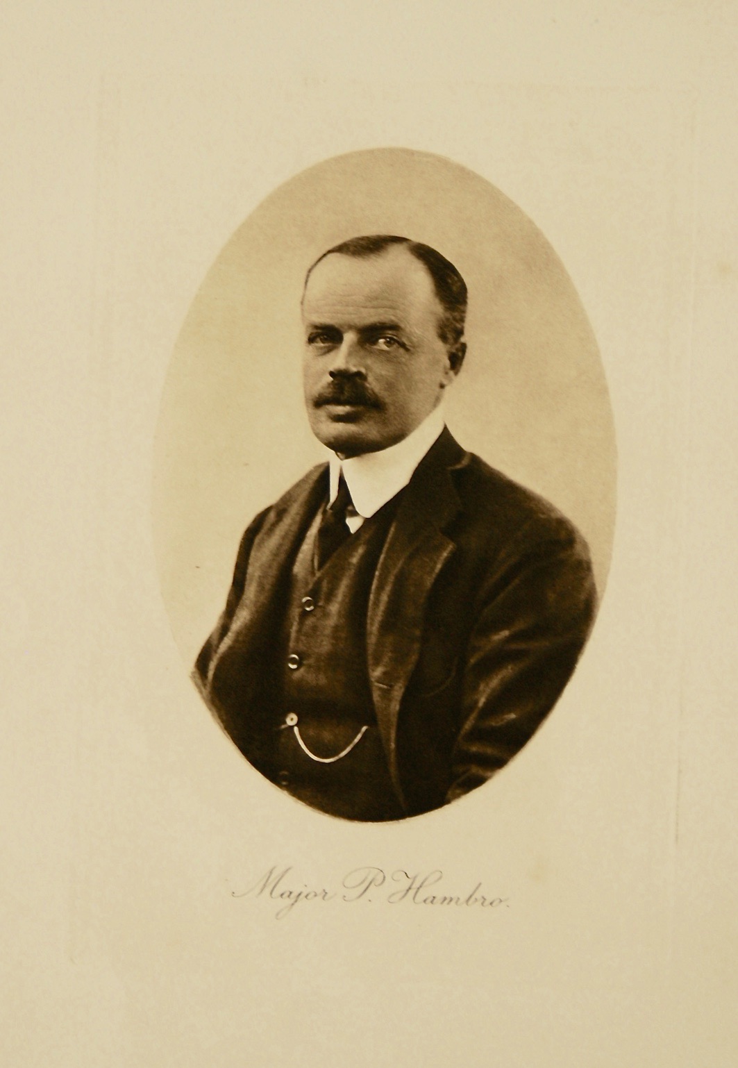 Major P. Hambro. 1912
