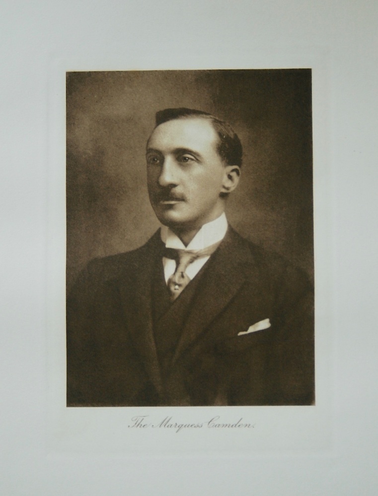 The Marquess Camden. 1912