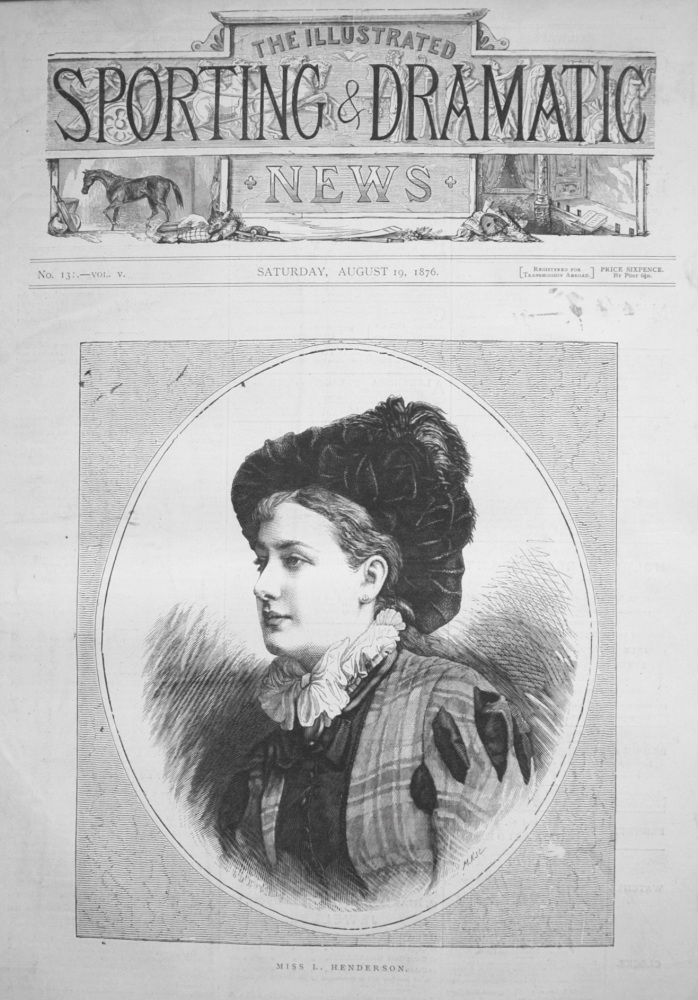Miss L. Henderson. 1876