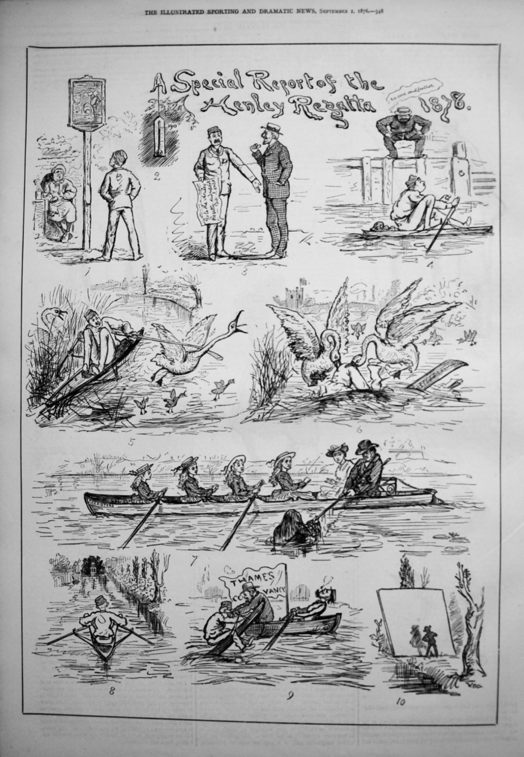A Special Report of the Henley Regatta 1876.