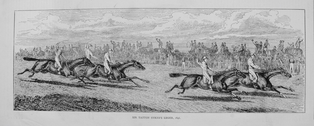 Sir Tatton Sykes's Leger, 1846.