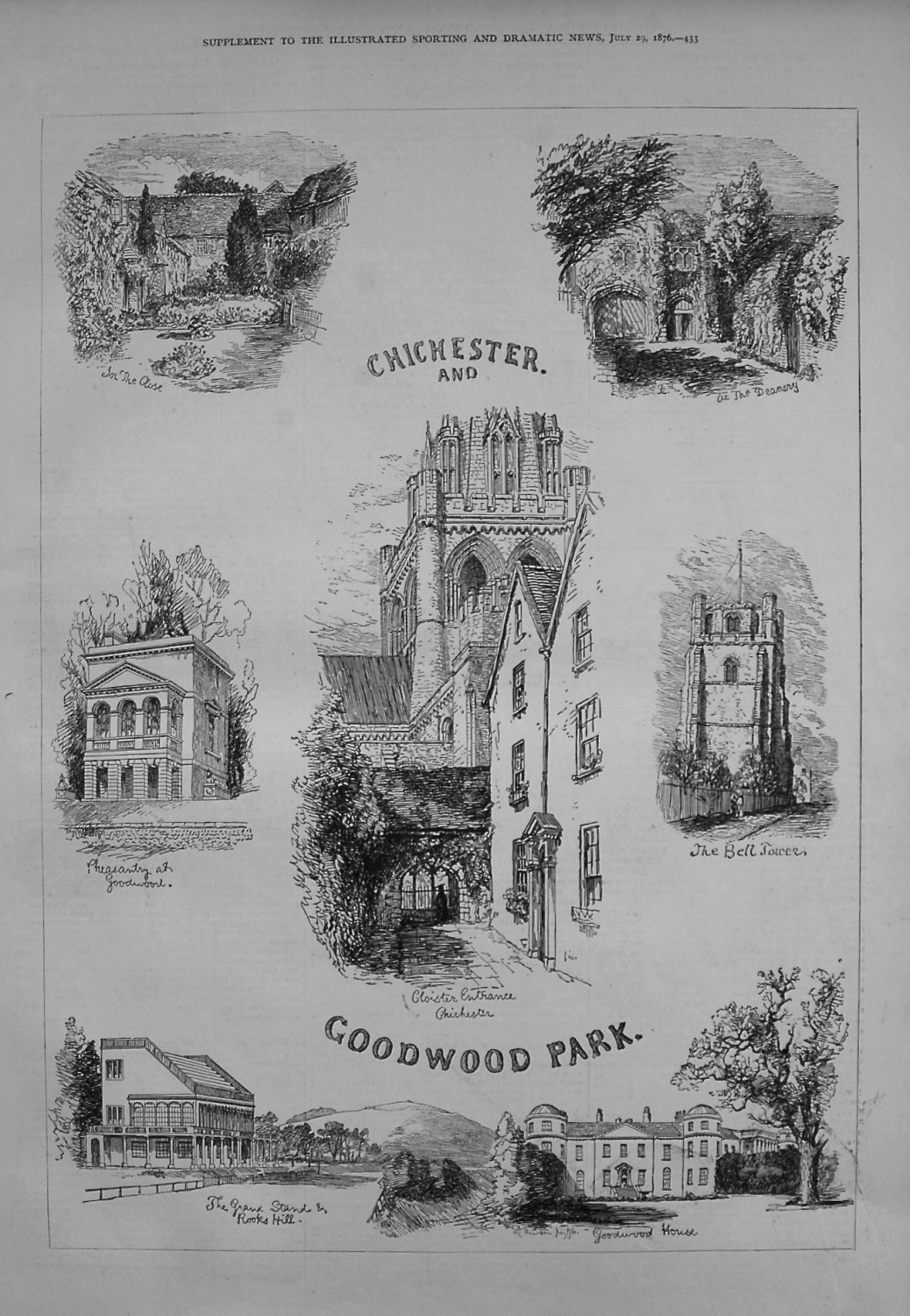 Chichester and Goodwood Park. 1876