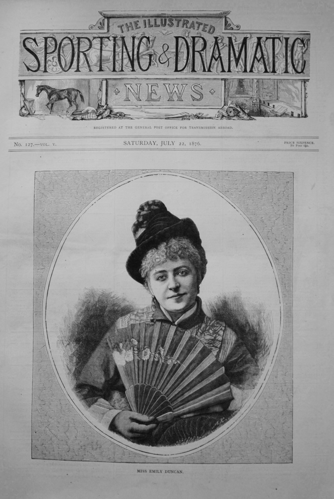 Miss Emily Duncan. 1876