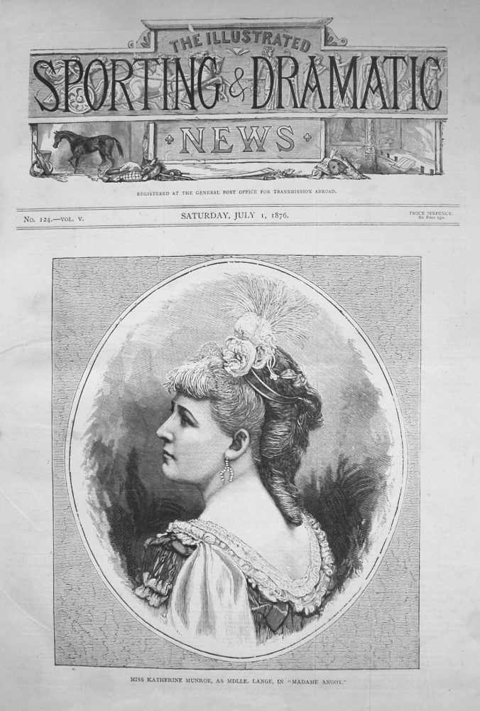 Miss Katherine Munroe, as Mdlle. Lange, in "Madame Angot." 1876