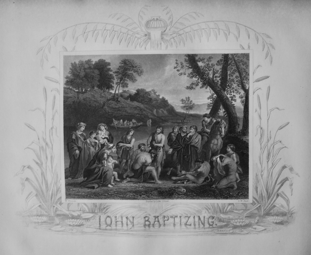 John Baptizing. 