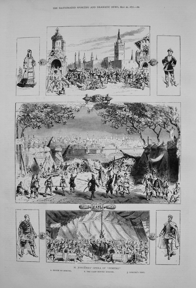 M. Joncieres' Opera of "Dimitri." 1876