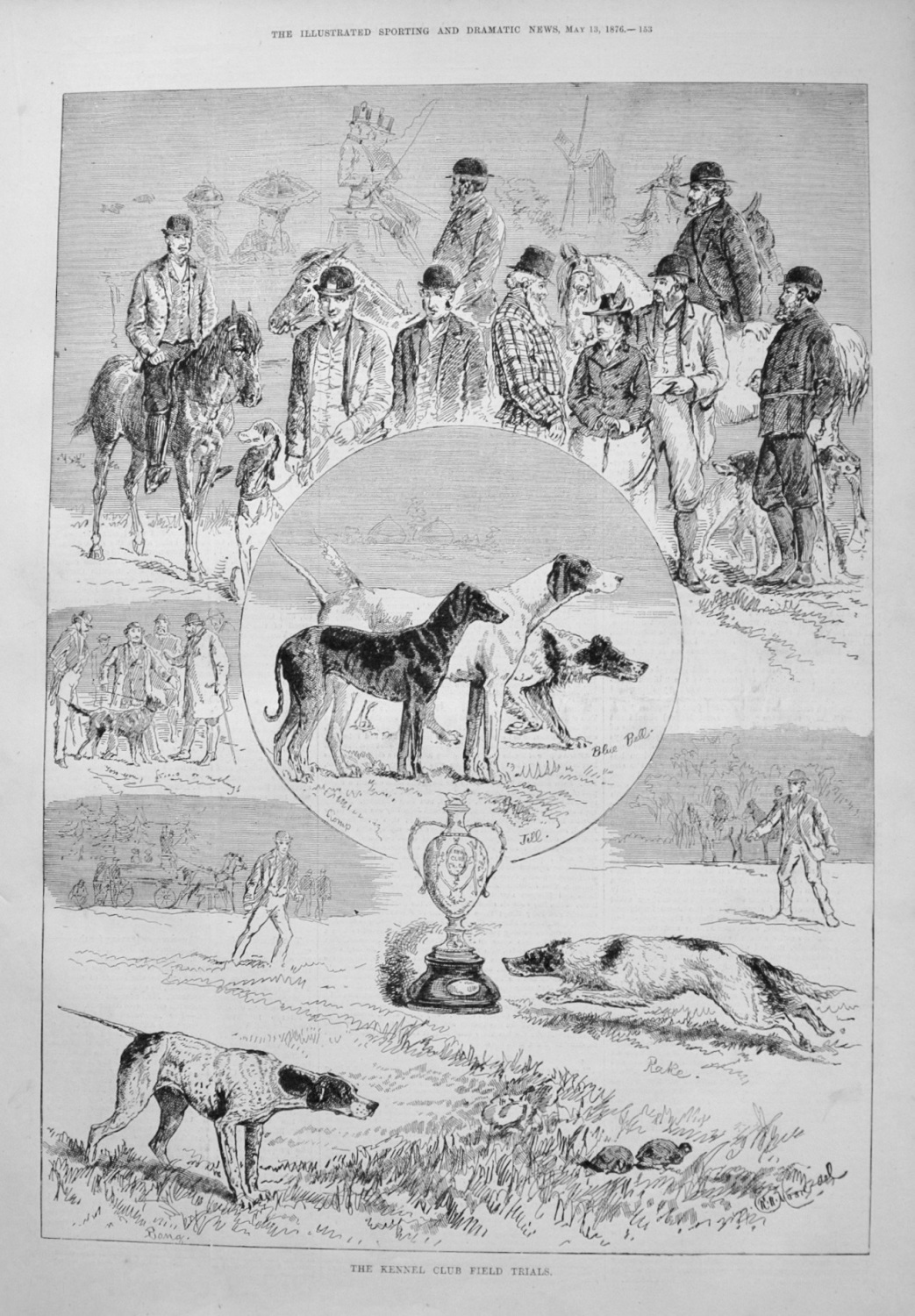 The Kennel Club Field Trials. 1876.