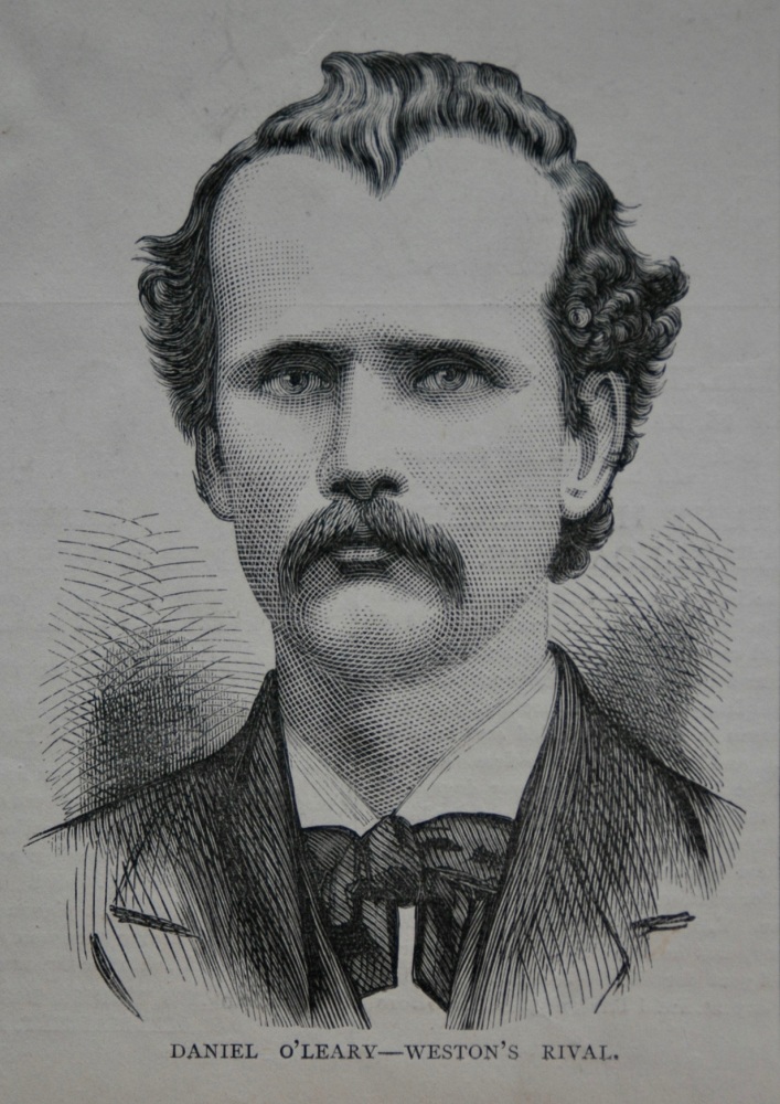 Daniel O'Leary. (Pedestrian Champion). 1876