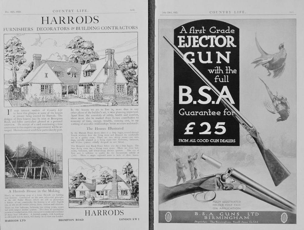 B.S.A. Guns Ltd. and Harrods Ltd. 