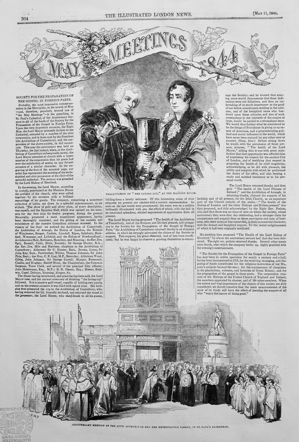 Society for the Propagation of the Gospel in Foreign Parts. 1844