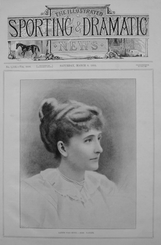 Ladies Who Hunt.- Miss Naylor. 1895