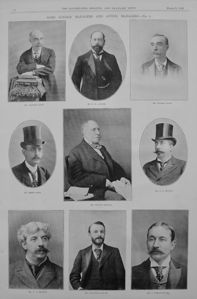 Some London Managers and Acting Managers.- No. 1. 1895