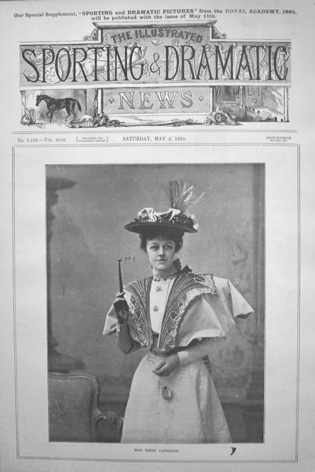 Miss Irene Vanbrugh. 1895
