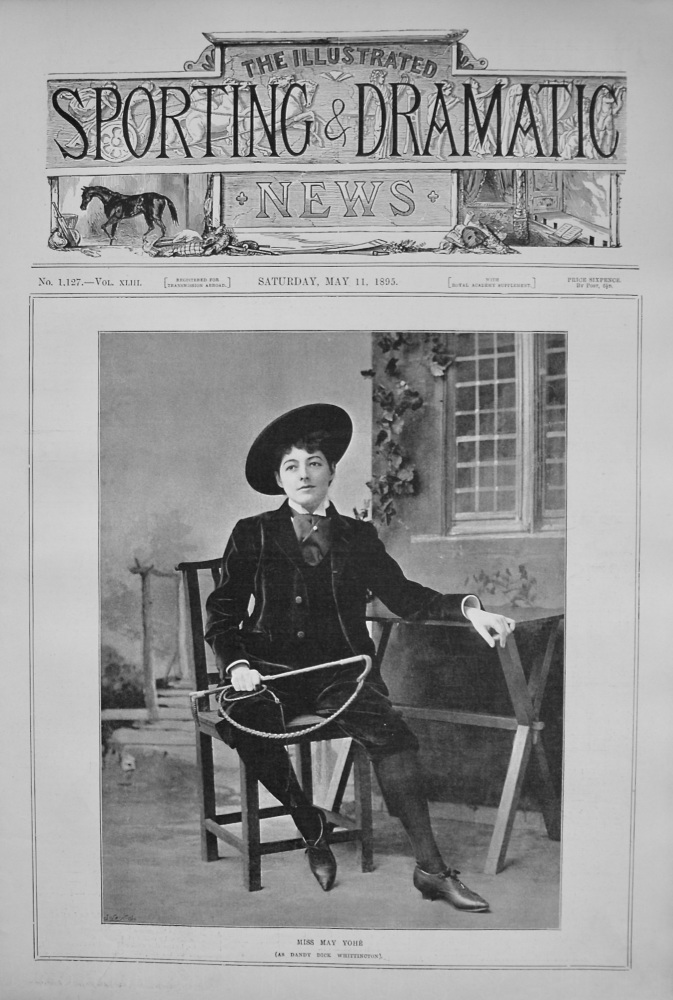 Miss May Yohe  (As Dandy Dick Whittington). 1895