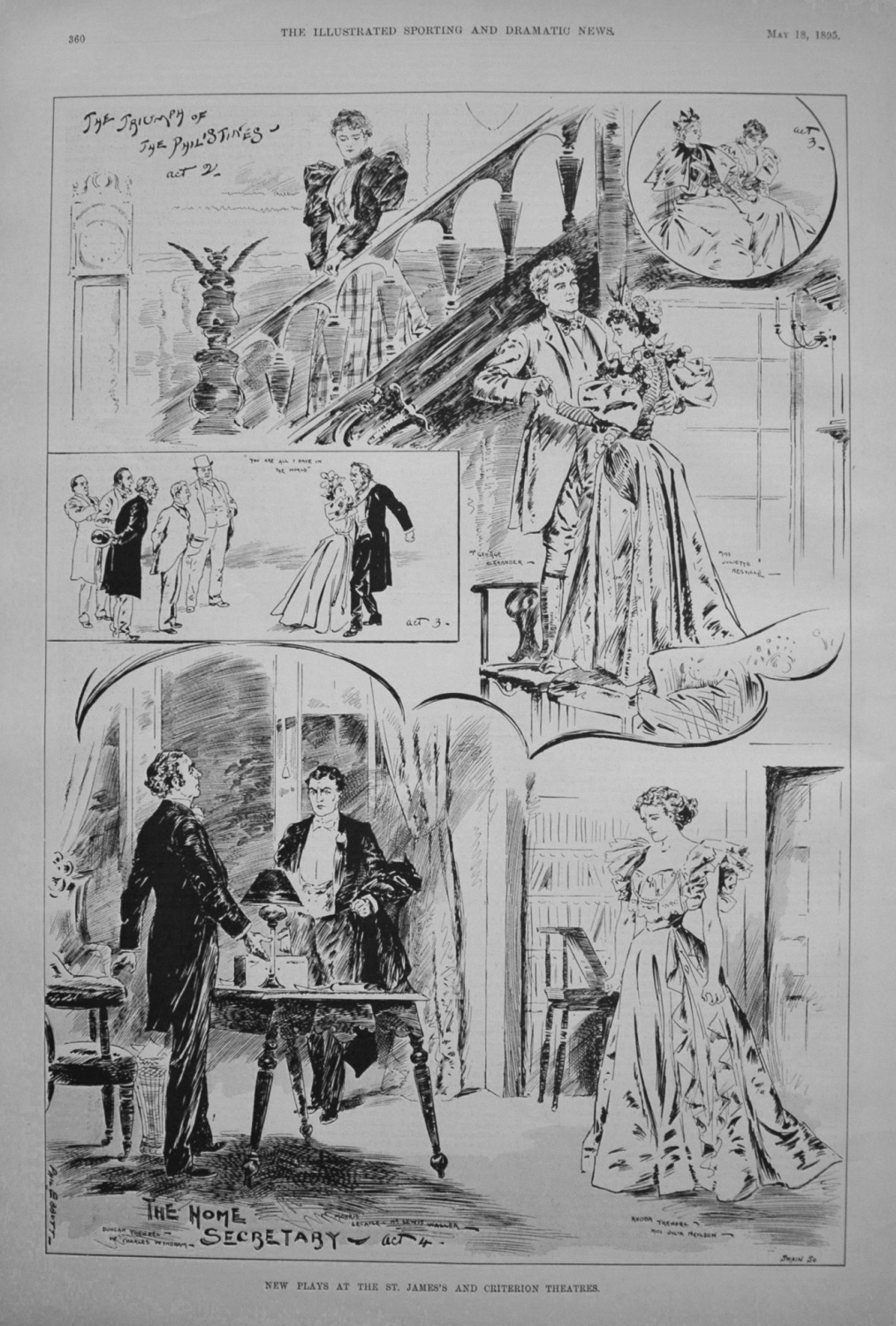 New Plays at the St. James's and Criterion Theatres. 1895