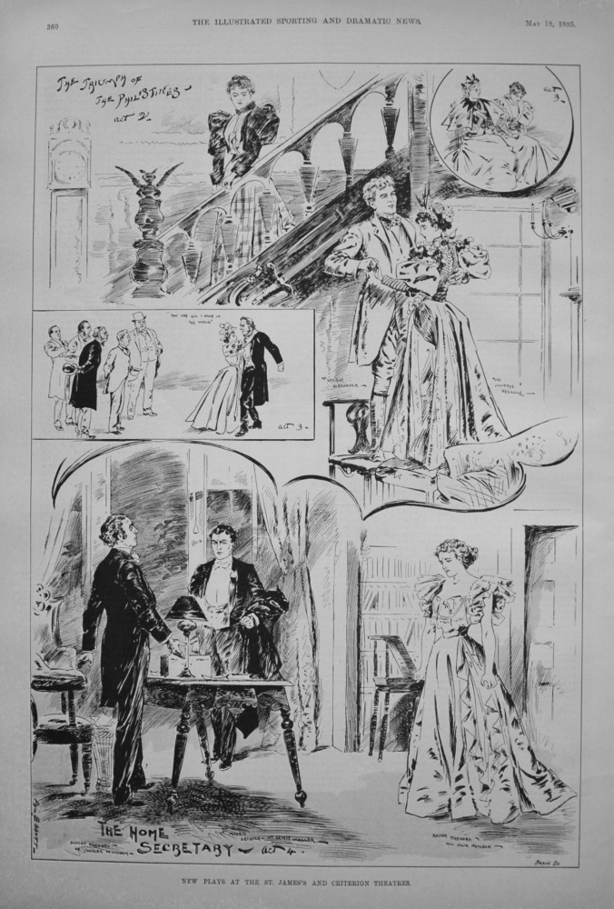 New Plays at the St. James's and Criterion Theatres. 1895