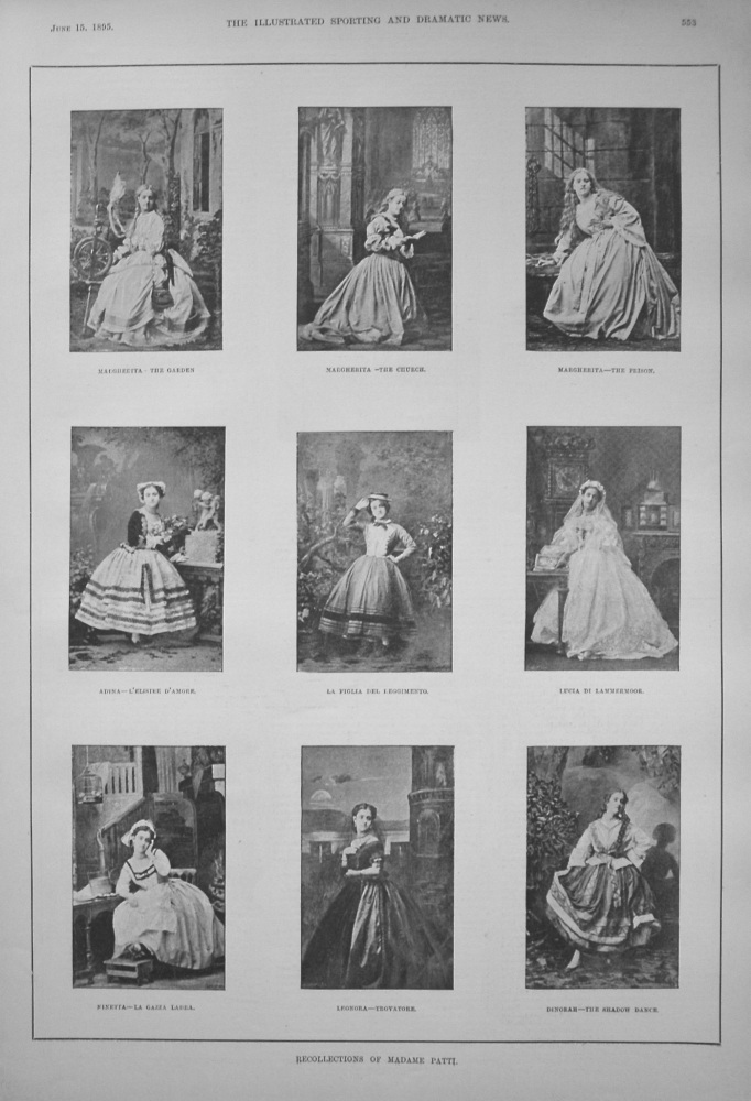 Recollections of Madame Patti. 1895