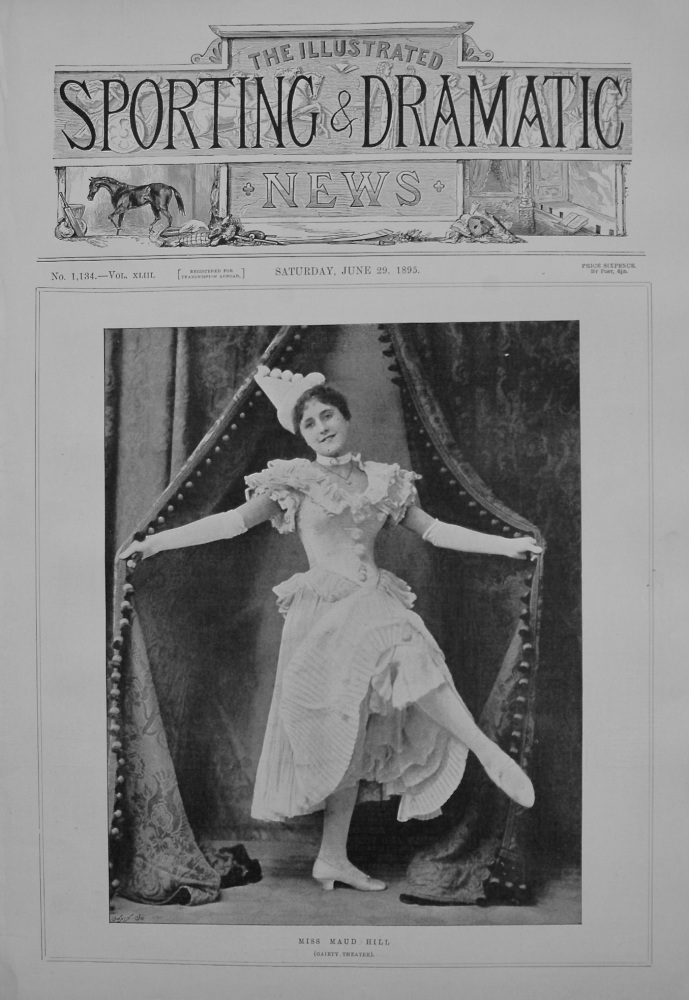 Miss Maud Hill. 1895