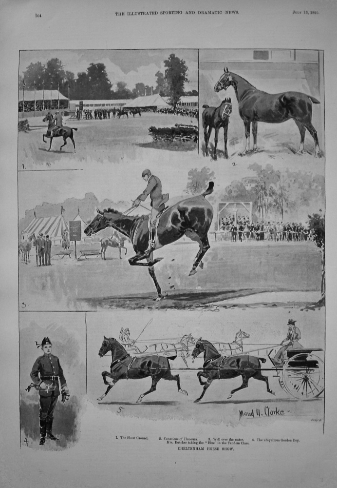 Cheltenham Horse Show. 1895