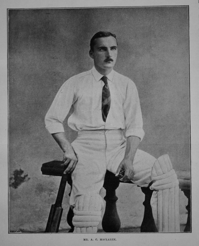 Mr. A. C. Maclaren. (Cricket). 1895