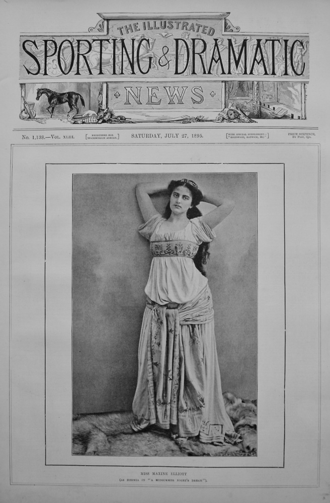 Miss Maxine Elliott. 1895