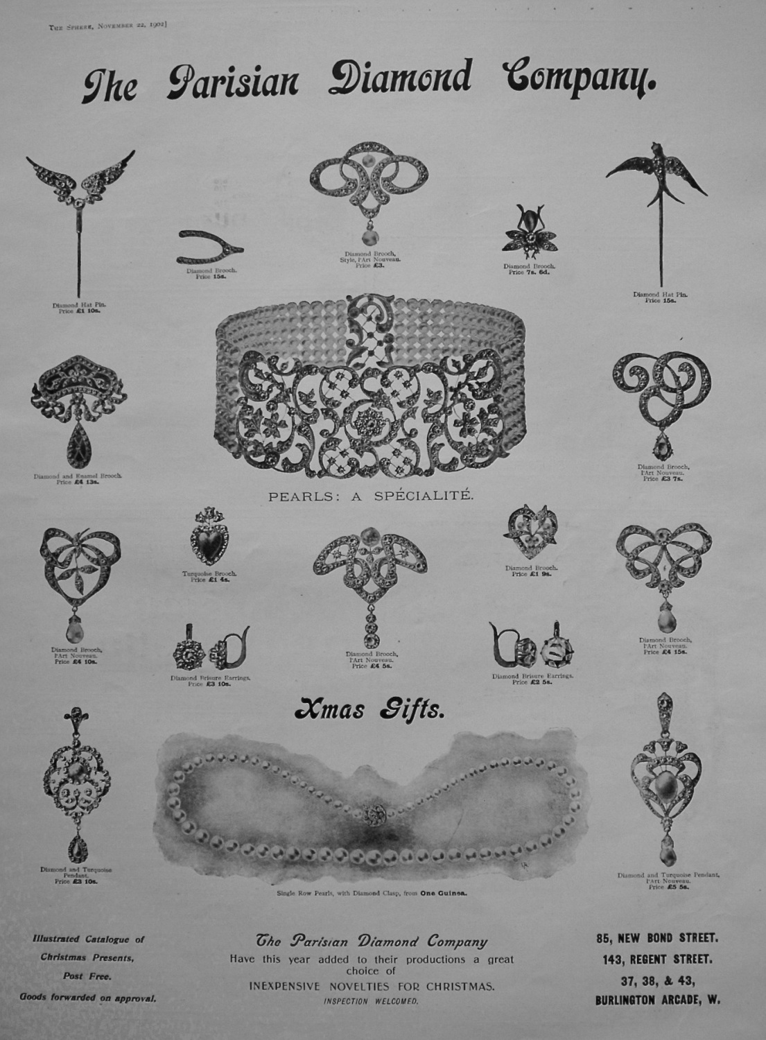 Parisian Diamond Company. 1902