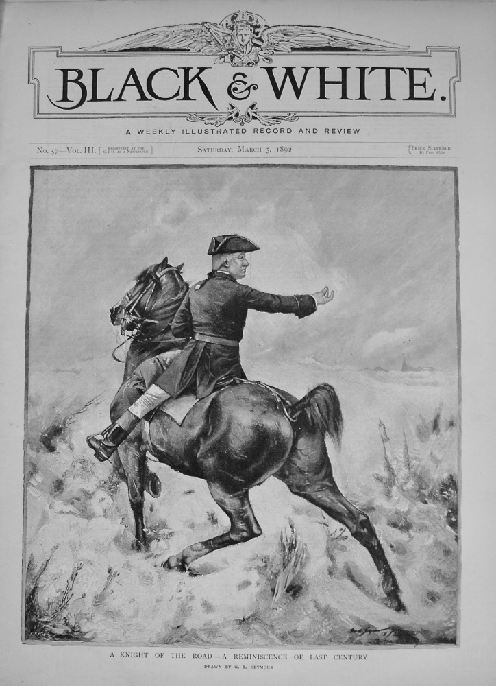 Black & White. March 5th, 1892.