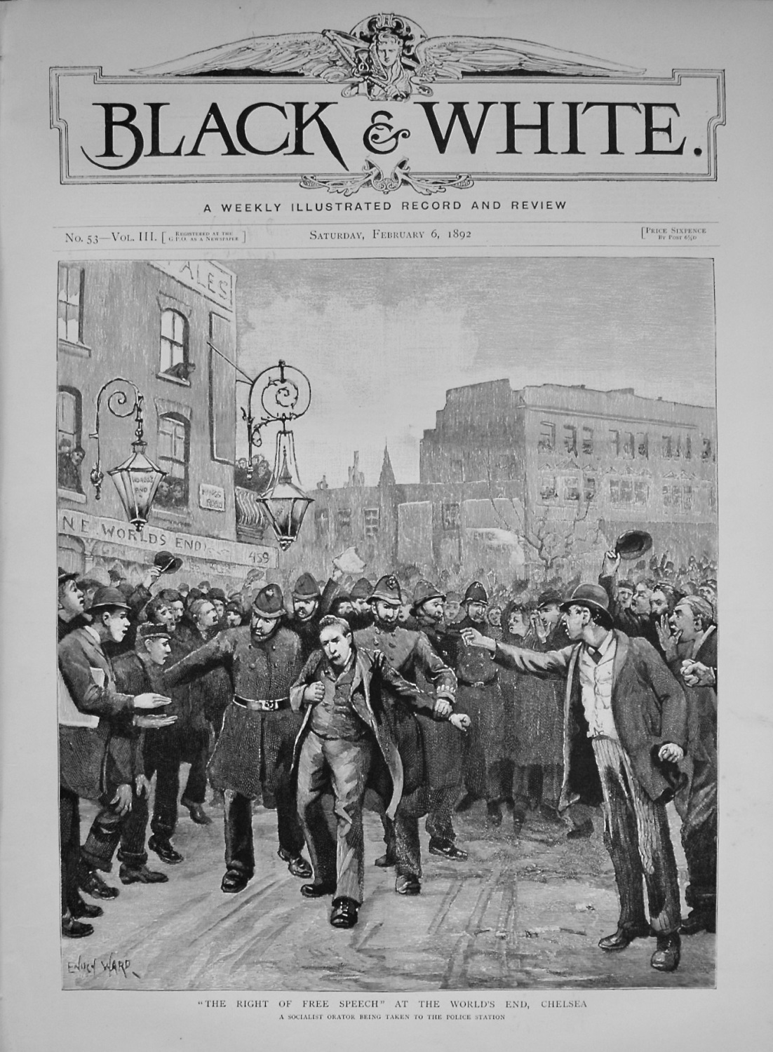 Black & White. February 6th, 1892