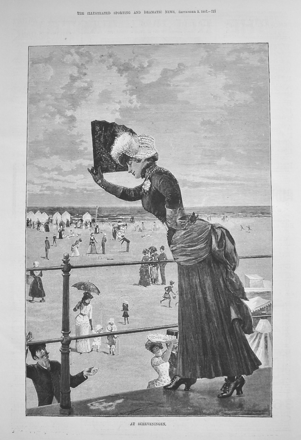At Scheveningen. 1887