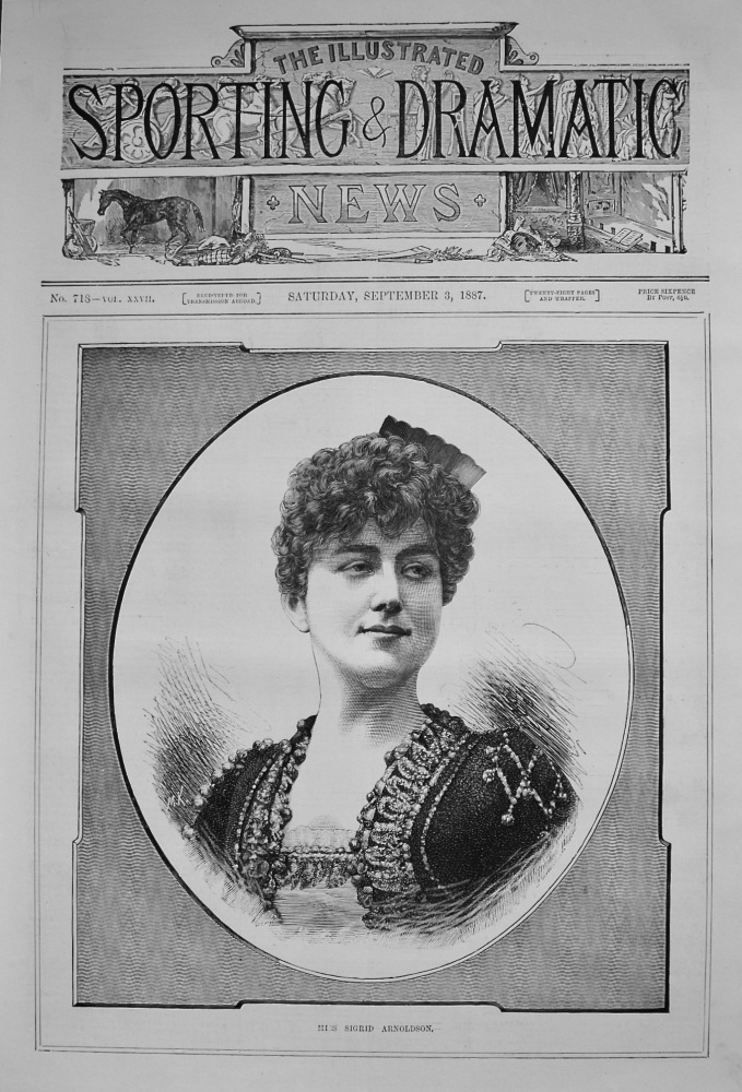 Miss Sigrid Arnoldson. 1887