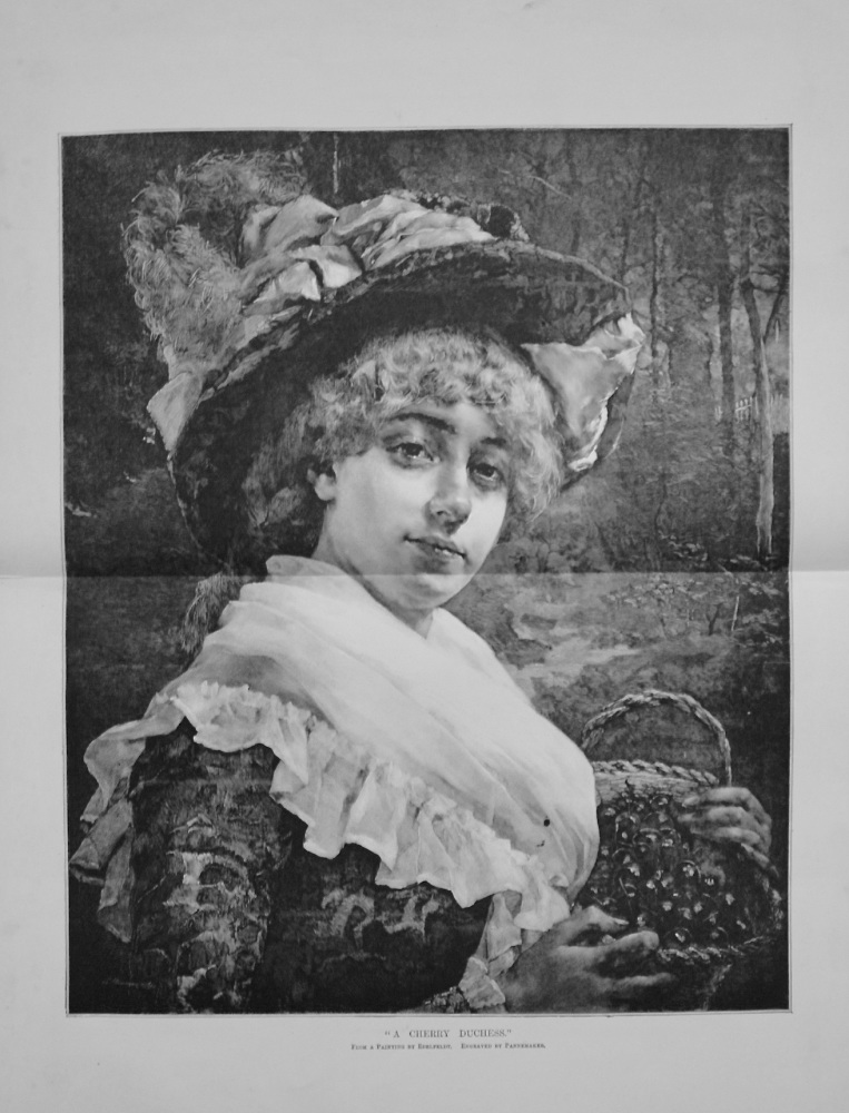 "A Cherry Duchess." 1887