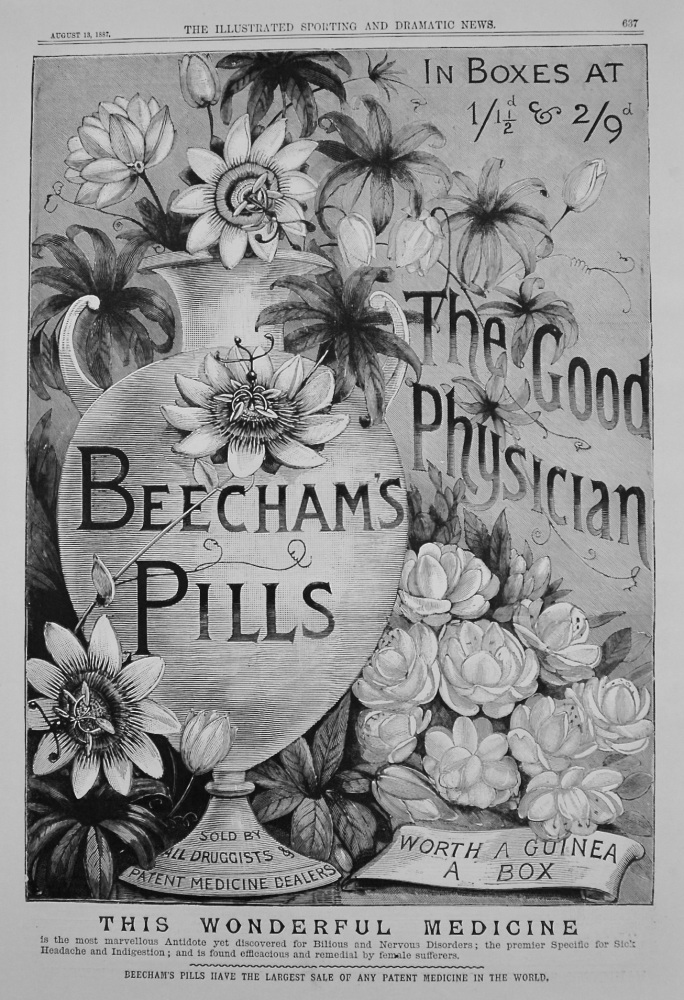 Beecham's Pills. 1887